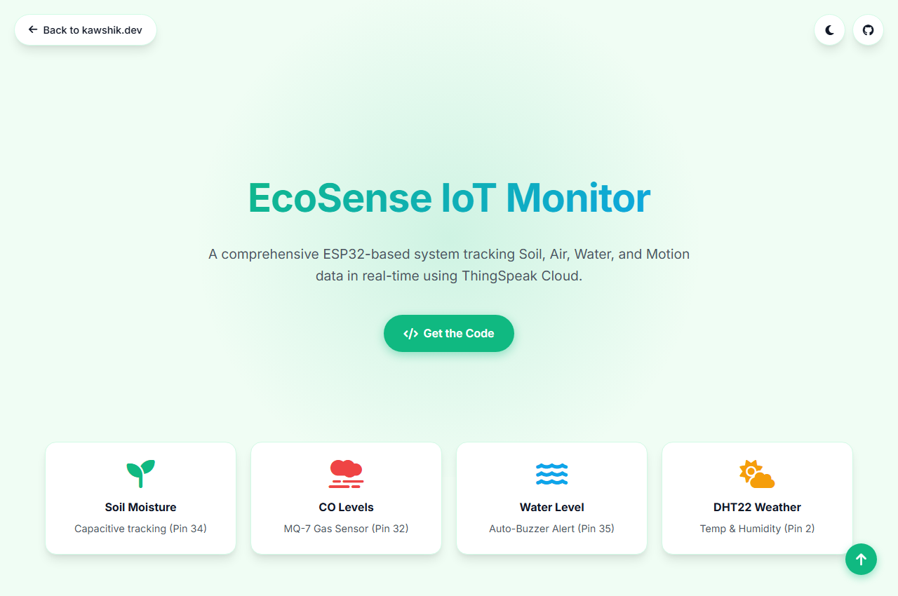 EcoSense Screenshot