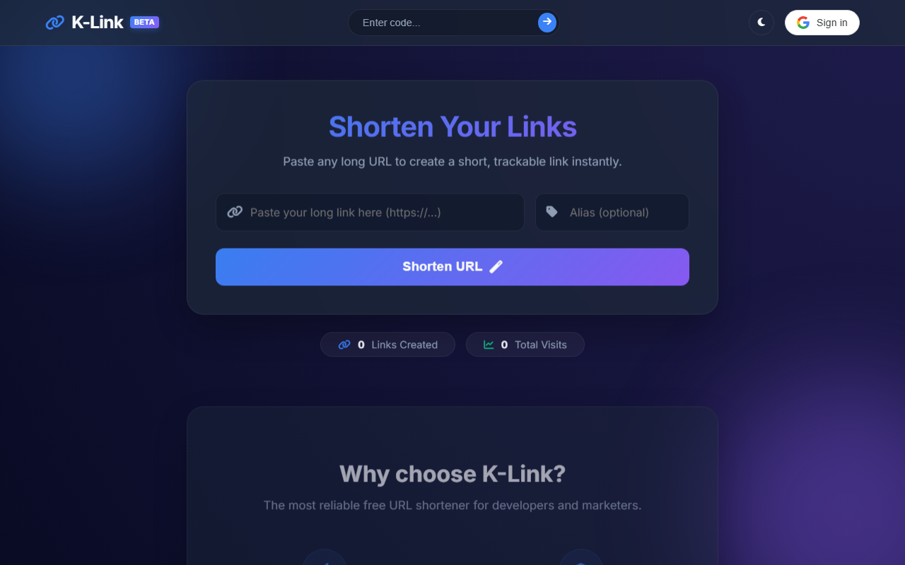 KLink Screenshot