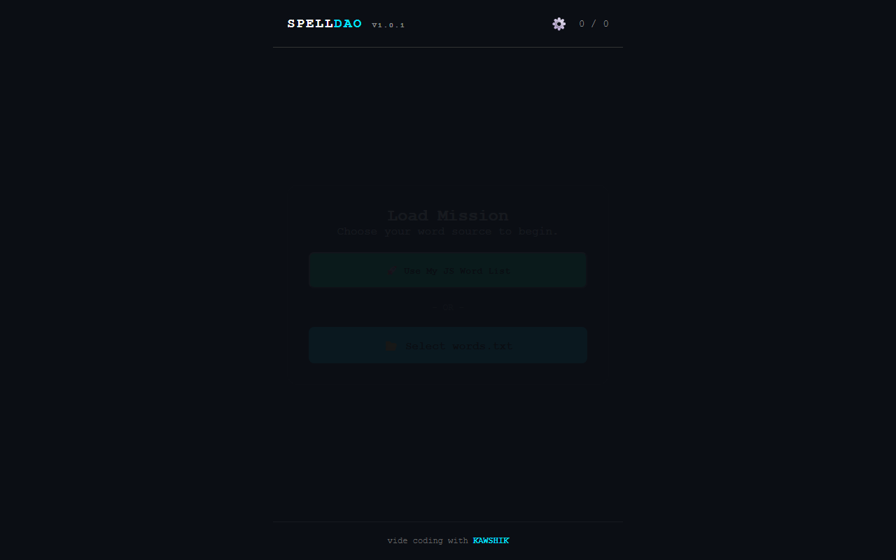 SPELLDAO Screenshot